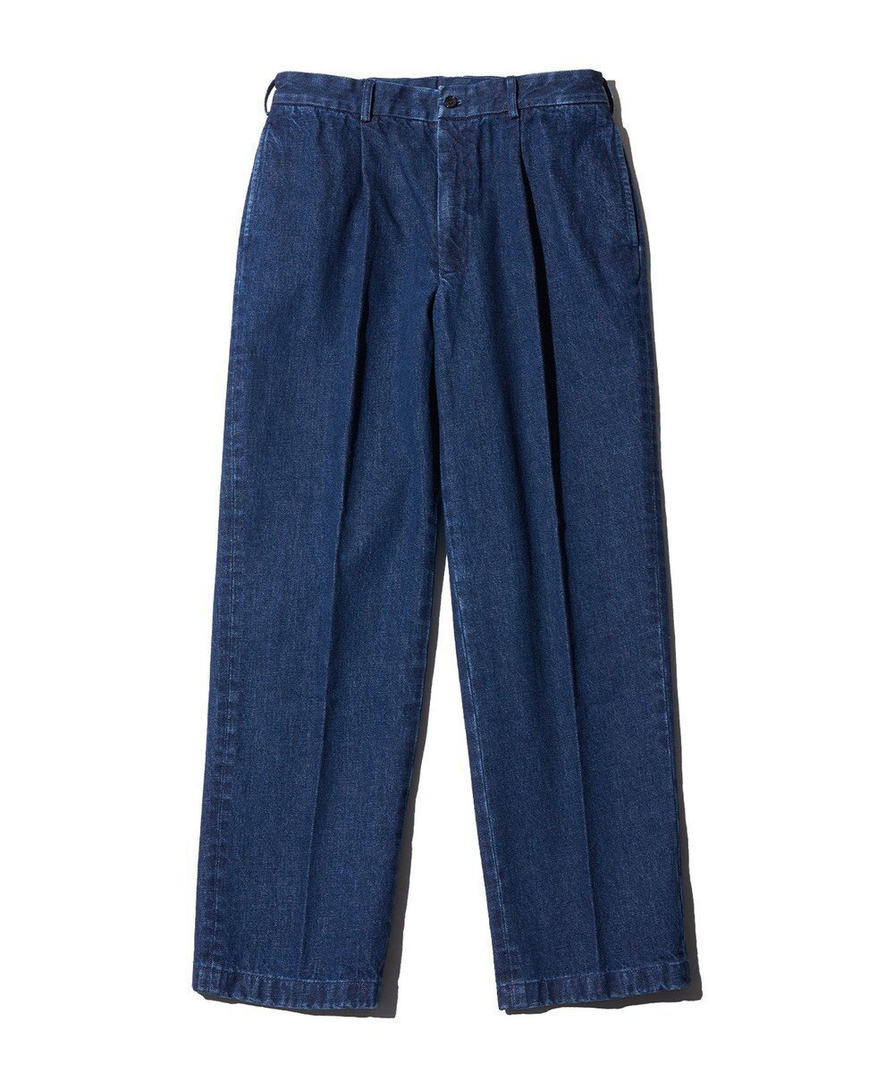 【ジェイ プレス/J.PRESS / MEN】の【J.PRESS ORIGINALS】1TUCK PIPED STEM DENIM インテリア・キッズ・メンズ・レディースファッション・服の通販 founy(ファニー) 　ファッション　Fashion　メンズファッション　MEN　ボトムス　Bottoms/Men　デニムパンツ　Denim Pants　デニム　Denim　夏　Summer　S/S・春夏　Ss・Spring/Summer　A/W・秋冬　Aw・Autumn/Winter・Fw・Fall-Winter　ブルー系|ID: prp329100004518719 ipo3291000000031941472