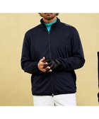 【23区 ゴルフ/23区GOLF / MEN】の【MEN】【撥水/防風/ストレッチ】悪天候の日にも活躍するストレッチ性抜群のエアリージャージーブルゾン ネイビー系|ID: prp329100004518722 ipo3291000000033451531