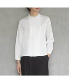 【ジェイ プレス/J.PRESS】のプレーティングジャージー フリルネック カットソー ホワイト系|ID: prp329100004518726 ipo3291000000032576607