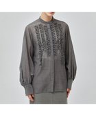 【ベイジ,/BEIGE,】の【洗える・WEB限定】MOYE / フリルブラウス C.Gray|ID: prp329100004518728 ipo3291000000031941586