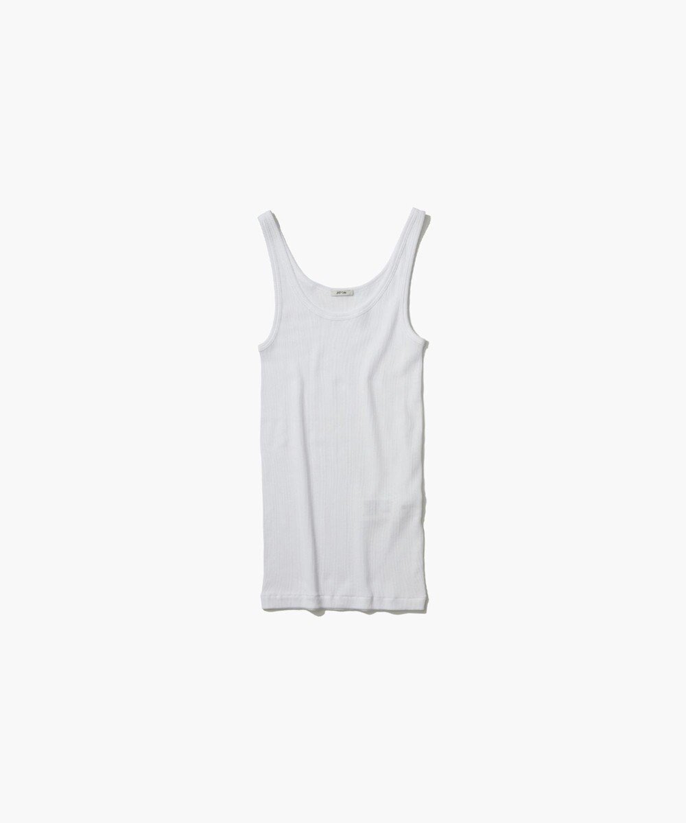 【エイトン/ATON】のCOMPACT RIB タンクトップ インテリア・キッズ・メンズ・レディースファッション・服の通販 founy(ファニー) 　ファッション　Fashion　レディースファッション　WOMEN　トップス・カットソー　Tops/Tshirt　シャツ/ブラウス　Shirts/Blouses　ロング / Tシャツ　T-Shirts　カットソー　Cut and Sewn　カットソー　Cut And Sew　シンプル　Simple　タンク　Tank　フィット　Fit　リラックス　Relax　夏　Summer　春　Spring　S/S・春夏　Ss・Spring/Summer　WHITE|ID: prp329100004518729 ipo3291000000031941632