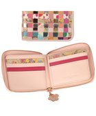 【ツモリチサト キャリー/tsumori chisato CARRY】のエポネコメッシュ ラウンドファスナー2つ折り財布 ピンク|ID: prp329100004518734 ipo3291000000031941744
