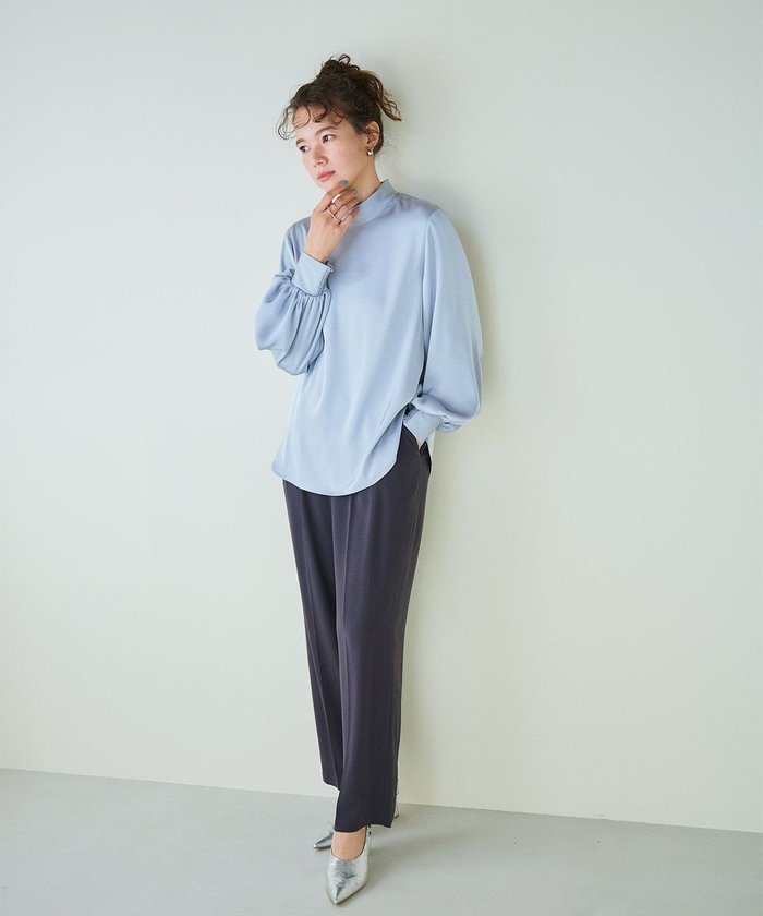 【ハッシュニュアンス/#Newans】の2タックセンタープレスパンツ インテリア・キッズ・メンズ・レディースファッション・服の通販 founy(ファニー) https://founy.com/ ファッション Fashion レディースファッション Fashion for Women パンツ Pants & Trousers ウォッシャブル Machine Washable ジョーゼット Georgette, Semi-Sheer Fabric センター Center, Center Line ドレープ Drape, Draping Fabric バランス Balance, Style Balance フォルム Silhouette, Form 楽ちん Easy Fit, Comfortable A/W・秋冬 Autumn/Winter S/S・春夏 SS, Spring/Summer, Warm Season 夏 Summer |ID: prp329100004518735 ipo3291000000034318414