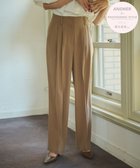 【ハッシュニュアンス/#Newans】の2タックセンタープレスパンツ キャメル系|ID: prp329100004518735 ipo3291000000034318421