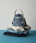 【ラシット/russet】の【2025SS】《Denim jacquard》2way巾着ミニトートバッグ(CE-1456) Indigo|ID: prp329100004518736 ipo3291000000031941777