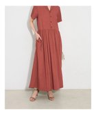 【グリーンパークス/Green Parks】のローウエスト切替開襟シャツワンピース Terracotta|ID: prp329100004518752 ipo3291000000032665838