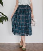 【組曲/KUMIKYOKU】の【WEB限定カラーあり】ツイードチェックチュールプリント スカート ネイビー系5|ID: prp329100004518756 ipo3291000000031942167