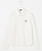 【23区 ゴルフ/NIJYUSANKU GOLF】の【WOMEN】長袖ポロシャツ 人気、トレンドファッション・服の通販 founy(ファニー) ファッション Fashion レディースファッション WOMEN トップス・カットソー Tops/Tshirt シャツ/ブラウス Shirts/Blouses ロング / Tシャツ T-Shirts ポロシャツ Polo Shirts カットソー Cut and Sewn カットソー Cut And Sew カフス Cuffs ゴルフ Golf サッカー Soccer ストレッチ Stretch フィット Fit ベーシック Basic ポロシャツ Polo Shirt レギュラー Regular エレガント 上品 Elegant 吸水 Water Absorption 夏 Summer 春 Spring S/S・春夏 Ss・Spring/Summer 長袖 Long Sleeve thumbnail ホワイト系|ID: prp329100004518757 ipo3291000000032209762
