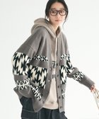 【クラフトスタンダードブティック/CRAFT STANDARD BOUTIQUE】のオルテガ柄ニットカーディガン Charcoal Gray|ID: prp329100004518763 ipo3291000000031942310