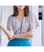 【ティアクラッセ/Tiaclasse】の【洗える】シフォンフレアスリーブブラウス 人気、トレンドファッション・服の通販 founy(ファニー) ファッション Fashion レディースファッション WOMEN トップス・カットソー Tops/Tshirt シャツ/ブラウス Shirts/Blouses チュニック Tunic フェミニン Feminine フレア Flare ポケット Pocket 再入荷 Restock/Back In Stock/Re Arrival 夏 Summer NEW・新作・新着・新入荷 New Arrivals 春 Spring S/S・春夏 Ss・Spring/Summer 洗える Washable thumbnail グレー|ID: prp329100004518768 ipo3291000000031942383