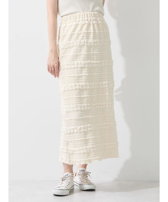 【アースミュージックアンドエコロジー/earth music&ecology】のぷくぷくナロースカート インテリア・キッズ・メンズ・レディースファッション・服の通販 founy(ファニー) https://founy.com/ ファッション Fashion レディースファッション Fashion for Women スカート Skirts シンプル Simple, Minimal スリット Slit, Slit Detail ボーダー Border, Stripe ポケット Pocket, Pocket Detail 夏 Summer 春 Spring S/S・春夏 SS, Spring/Summer, Warm Season |ID: prp329100004518770 ipo3291000000034248413