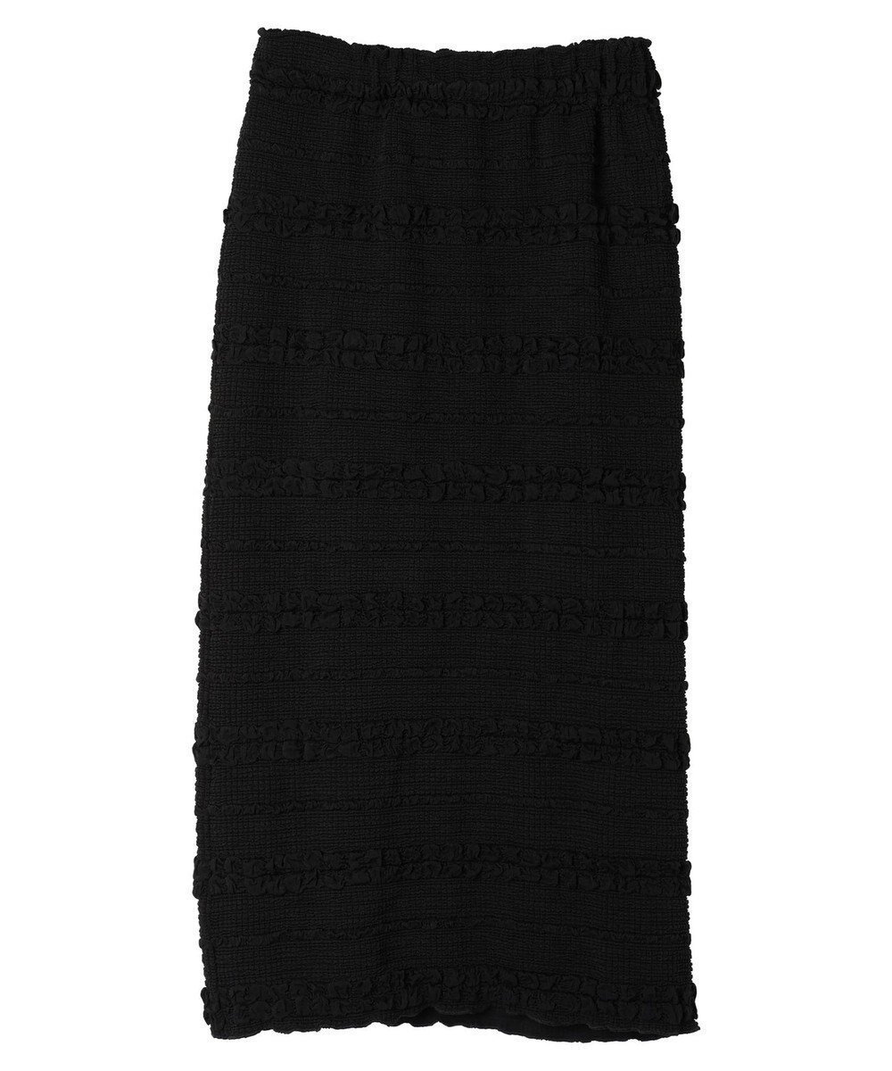 【アースミュージックアンドエコロジー/earth music&ecology】のぷくぷくナロースカート インテリア・キッズ・メンズ・レディースファッション・服の通販 founy(ファニー) 　ファッション　Fashion　レディースファッション　Fashion for Women　スカート　Skirts　シンプル　Simple, Minimal　スリット　Slit, Slit Detail　ボーダー　Border, Stripe　ポケット　Pocket, Pocket Detail　夏　Summer　春　Spring　S/S・春夏　SS, Spring/Summer, Warm Season　Black|ID: prp329100004518770 ipo3291000000034248421