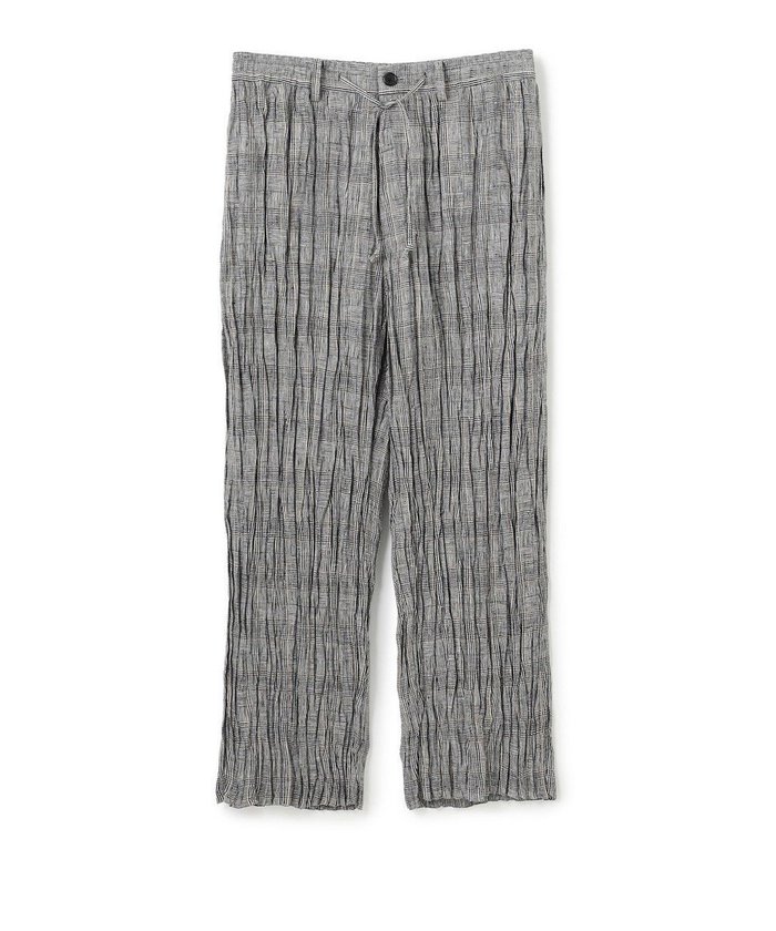【ジョゼフ オム/JOSEPH HOMME / MEN】の【HIGH GRADE LINE】マックスプリーツワッシャー ドロスト付ワイドパンツ / WAVE インテリア・キッズ・メンズ・レディースファッション・服の通販 founy(ファニー) https://founy.com/ ファッション Fashion メンズファッション MEN ボトムス Bottoms/Men 春 Spring シルク Silk ドローコード Draw Cord パッチ Patch プリーツ Pleats ポケット Pocket リラックス Relax ループ Loop ワイド Wide S/S・春夏 Ss・Spring/Summer 夏 Summer エレガント 上品 Elegant |ID: prp329100004519704 ipo3291000000031950682