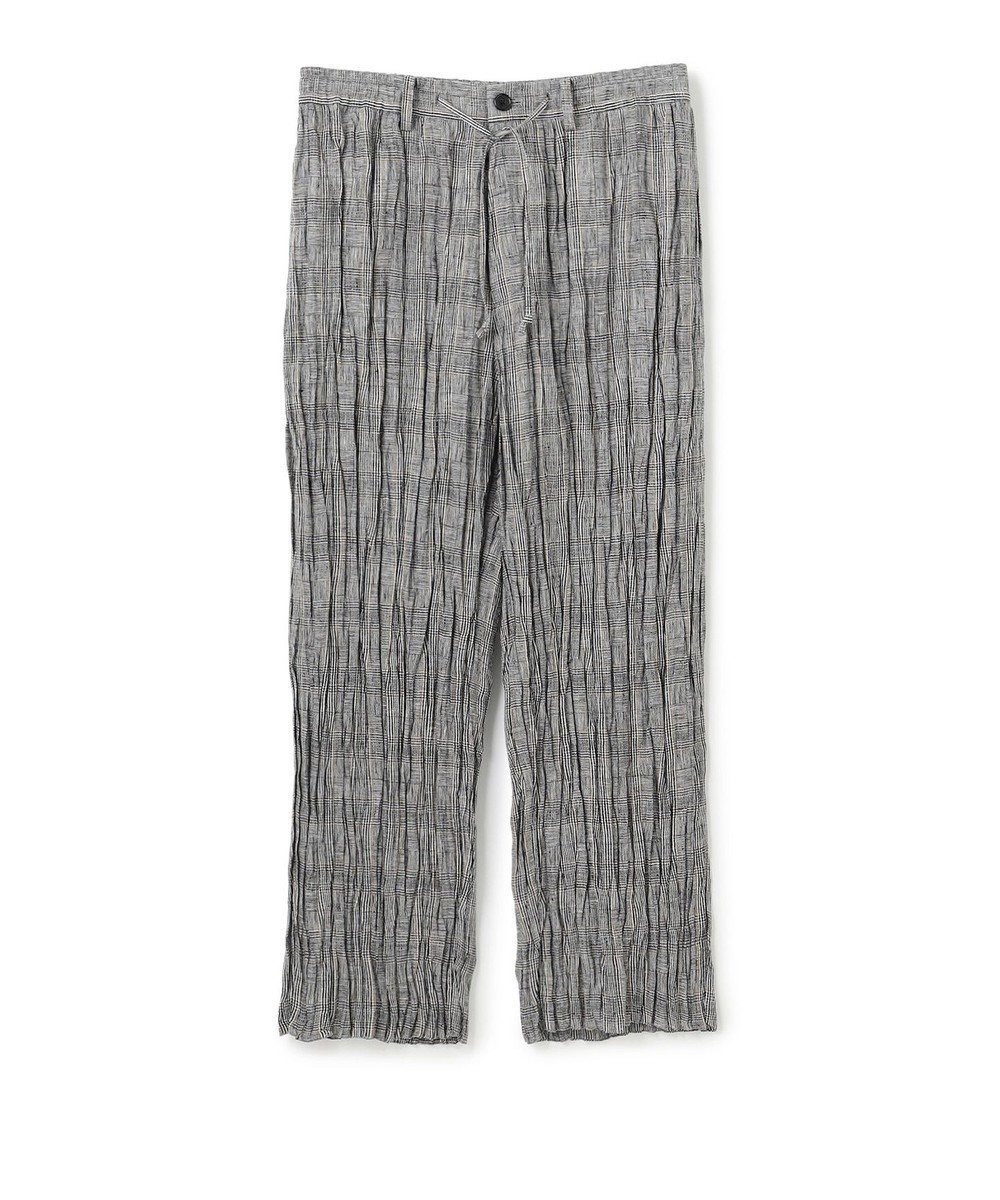 【ジョゼフ オム/JOSEPH HOMME / MEN】の【HIGH GRADE LINE】マックスプリーツワッシャー ドロスト付ワイドパンツ / WAVE インテリア・キッズ・メンズ・レディースファッション・服の通販 founy(ファニー) 　ファッション　Fashion　メンズファッション　MEN　ボトムス　Bottoms/Men　春　Spring　シルク　Silk　ドローコード　Draw Cord　パッチ　Patch　プリーツ　Pleats　ポケット　Pocket　リラックス　Relax　ループ　Loop　ワイド　Wide　S/S・春夏　Ss・Spring/Summer　夏　Summer　エレガント 上品　Elegant　ライトグレー系4|ID: prp329100004519704 ipo3291000000031950683