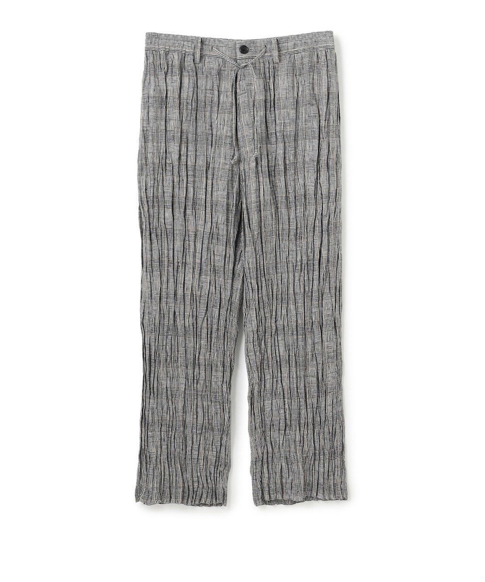 【ジョゼフ オム/JOSEPH HOMME / MEN】の【HIGH GRADE LINE】マックスプリーツワッシャー ドロスト付ワイドパンツ / WAVE 人気、トレンドファッション・服の通販 founy(ファニー) 　ファッション　Fashion　メンズファッション　Fashion for Men　ボトムス　Bottoms　春　Spring　シルク　Silk, 100% Silk　ドローコード　Drawcord, Drawstring Cord　パッチ　Patch, Appliqué　プリーツ　Pleats, Pleated　ポケット　Pocket, Pocket Detail　リラックス　Relax, Relaxed Fit　ループ　Loop, Loop Knit　ワイド　Wide, Wide Fit　S/S・春夏　SS, Spring/Summer, Warm Season　夏　Summer　エレガント 上品　Elegant　 other-1|ID: prp329100004519704 ipo3291000000032990491