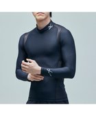 【シーダブリューエックス/CW-X / MEN】の【MEN】 CW-X メンズ 機能性トップス 肩が動かしやすくなる 運動時の疲労を軽減 ゴルフ 球技 マラソン 【JYURYU TOP】 長袖 JAO389 /ワコール ブラック|ID: prp329100004519706 ipo3291000000031950689