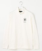 【23区 ゴルフ/23区GOLF / MEN】の【MEN】エンブレムハーフジッププルオーバー ホワイト系|ID: prp329100004519715 ipo3291000000031950782