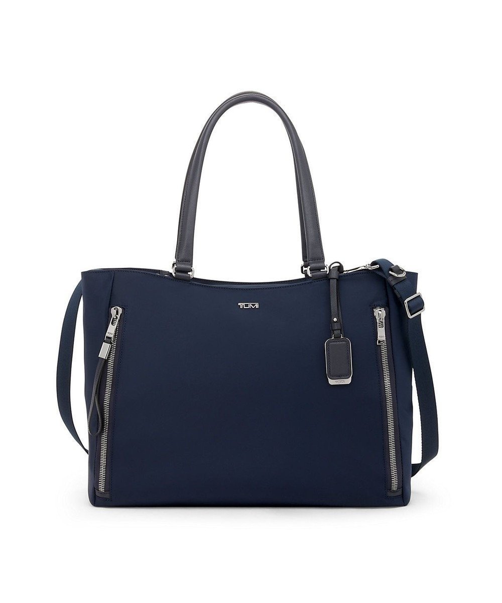 【トゥミ/TUMI】のトートバッグ レディス VOYAGEUR 「ヴァレッタ」ラージ・トート 人気、トレンドファッション・服の通販 founy(ファニー) 　ファッション　Fashion　レディースファッション　WOMEN　バッグ　Bag　アクセサリー　Accessories　軽量　Lightweight　スタイリッシュ　Stylish　チャーム　Charm　トラベル　Travel　フロント　Front　ポケット　Pocket　マグネット　Magnet　ループ　Loop　ビジネス 仕事 通勤　Business　 other-1|ID: prp329100004519719 ipo3291000000031950817