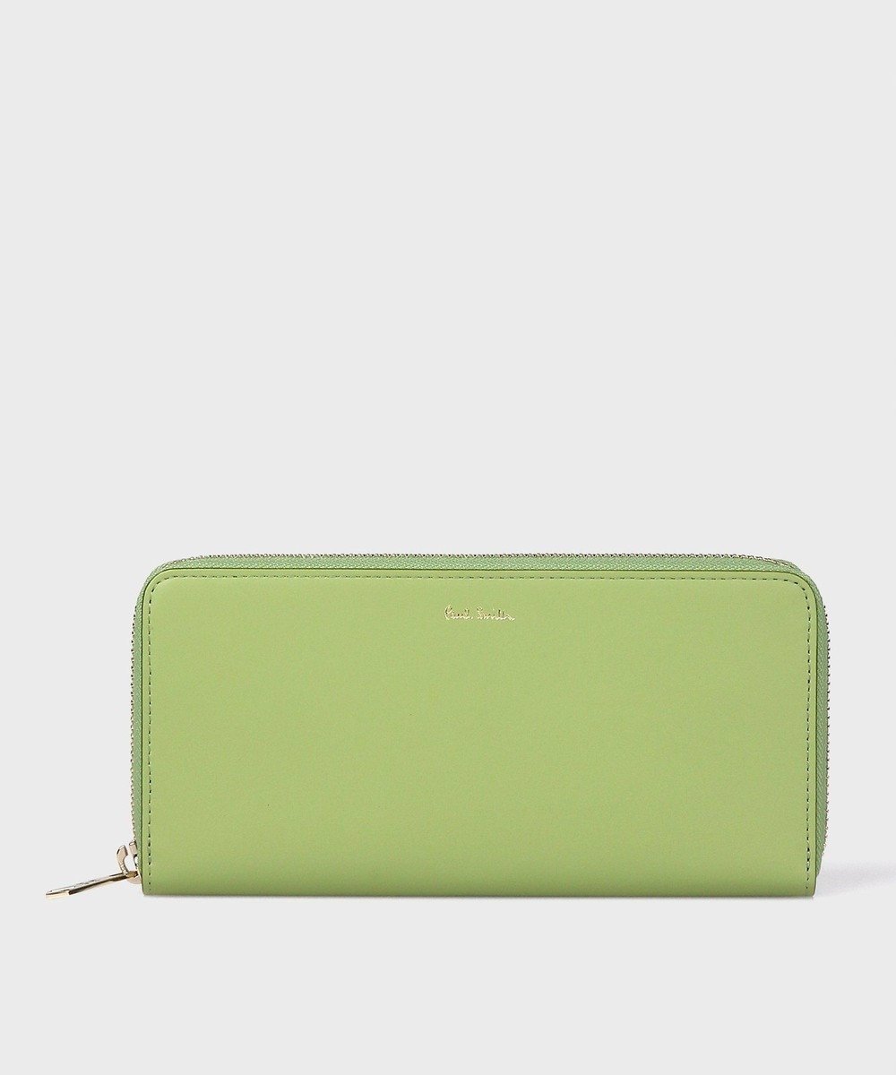 【ポール スミス/Paul Smith】のサプルレザーSS24 ファスナー長財布 インテリア・キッズ・メンズ・レディースファッション・服の通販 founy(ファニー) 　ファッション　Fashion　レディースファッション　WOMEN　財布　Wallets　春　Spring　シンプル　Simple　ストライプ　Stripe　財布　Wallet　なめらか　Smooth　人気　Popularity　メタル　Metal　ライニング　Lining　S/S・春夏　Ss・Spring/Summer　夏　Summer　エレガント 上品　Elegant　ライトグリーン|ID: prp329100004519722 ipo3291000000031950840