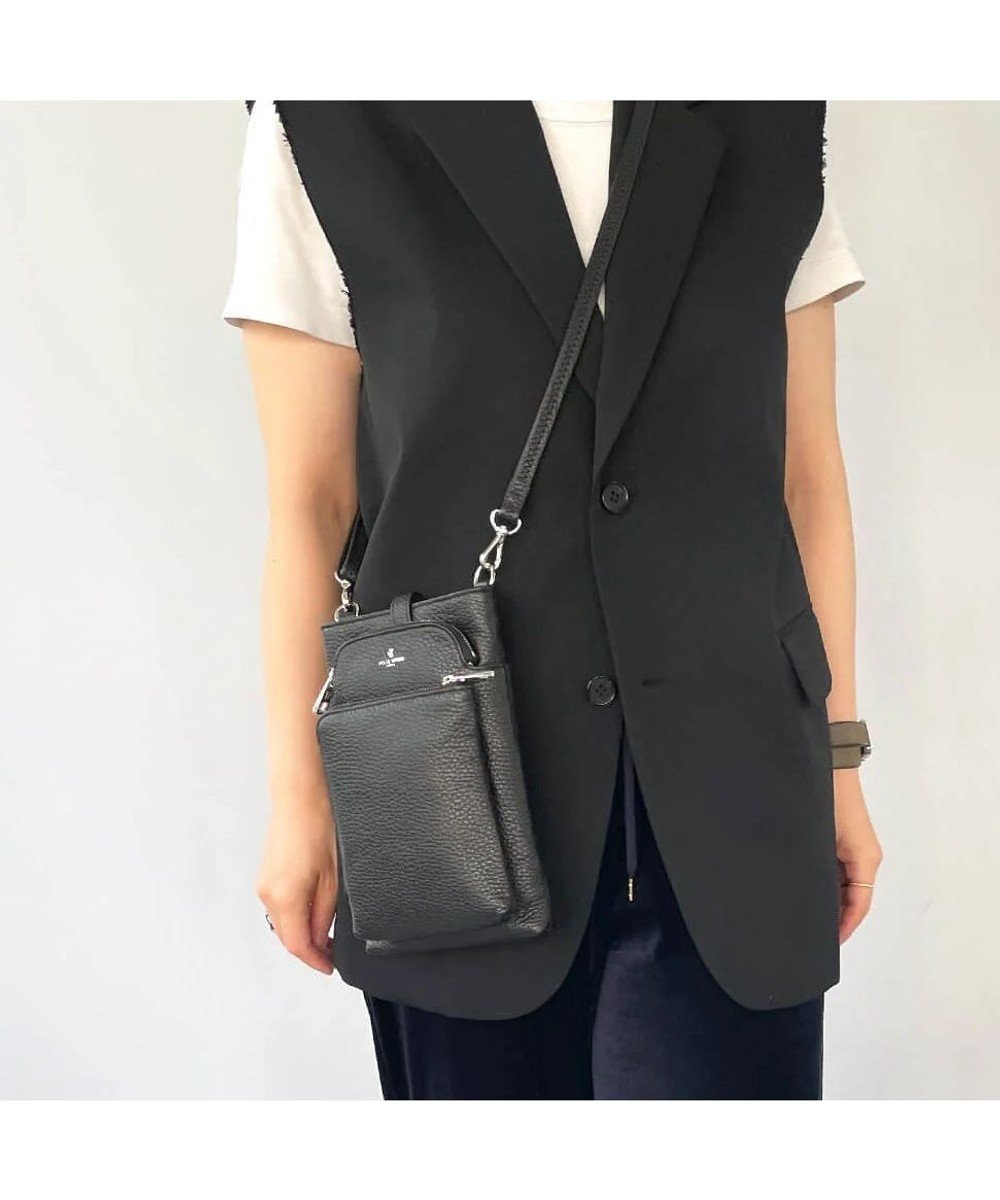 【ペレボルサ/PELLE BORSA】のスリムポシェット Comfy 6701 人気、トレンドファッション・服の通販 founy(ファニー) 　ファッション　Fashion　レディースファッション　WOMEN　コンパクト　Compact　ショルダー　Shoulder　スマホ　Smartphone　スマート　Smart　スリム　Slim　財布　Wallet　フロント　Front　ポケット　Pocket　ポシェット　Pochette　ラウンド　Round　おすすめ　Recommend　旅行　Travel　 other-1|ID: prp329100004519732 ipo3291000000031950965