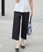【ジェイ プレス/J.PRESS】の【WEB限定カラーあり・セットアップ対応・洗える・撥水・防汚】コットンFITTYシャーク ワイド アンクル パンツ 人気、トレンドファッション・服の通販 founy(ファニー) ファッション Fashion レディースファッション WOMEN セットアップ Setup パンツ Pants アンクル Uncle ウォッシャブル Washable 春 Spring 洗える Washable ジャケット Jacket ストレート Straight セットアップ Set Up 定番 Standard ワイド Wide S/S・春夏 Ss・Spring/Summer 夏 Summer thumbnail ブラック系|ID: prp329100004519736 ipo3291000000031951060