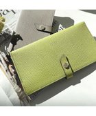 【ペレボルサ/PELLE BORSA】のスリムウォレット Fine Goods フィーネグッズ 5442 レタスグリーン|ID: prp329100004519738 ipo3291000000031951128