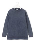 【ジェイプレスヨークストリート/J.PRESS YORK STREET】の【UNISEX】ピグメントコットン ガンジーニット ネイビー系|ID: prp329100004519749 ipo3291000000031951346