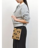 【アンビリオン/UNBILLION】のperche クバ布×姫路レザーミニショルダー ミックスビー|ID: prp329100004519753 ipo3291000000031951425