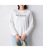 【アンフィーロ 自由区/UNFILO】の【洗える】ロゴプリントTシャツ 人気、トレンドファッション・服の通販 founy(ファニー) ファッション Fashion レディースファッション WOMEN トップス・カットソー Tops/Tshirt シャツ/ブラウス Shirts/Blouses ロング / Tシャツ T-Shirts カットソー Cut and Sewn 春 Spring 洗える Washable カットソー Cut And Sew シンプル Simple スリット Slit プリント Print S/S・春夏 Ss・Spring/Summer 再入荷 Restock/Back In Stock/Re Arrival 夏 Summer エレガント 上品 Elegant thumbnail オフ|ID: prp329100004519760 ipo3291000000031951538