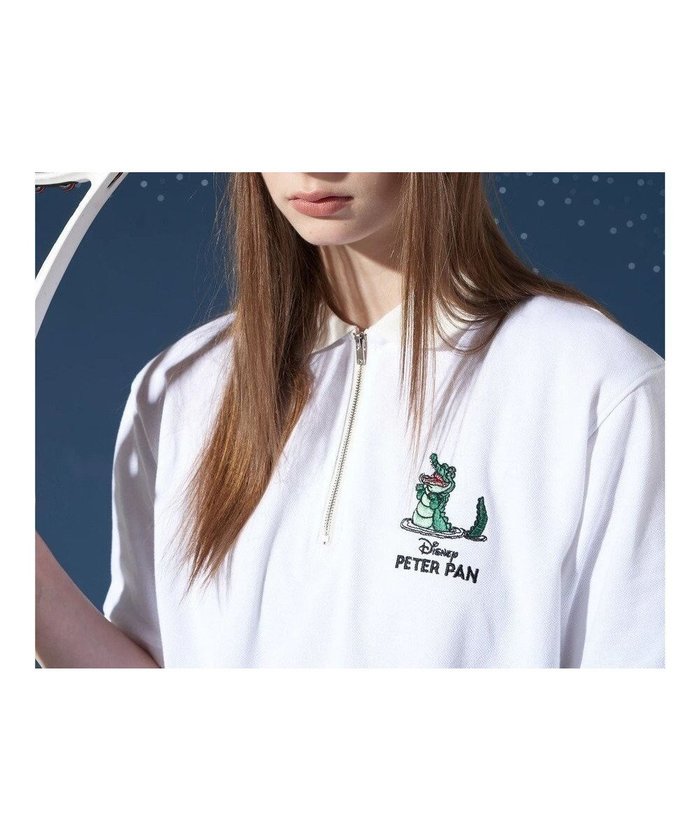 【アメリカンホリック/AMERICAN HOLIC】のハーフジップポロシャツ/Peter Pan インテリア・キッズ・メンズ・レディースファッション・服の通販 founy(ファニー) https://founy.com/ ファッション Fashion レディースファッション WOMEN トップス・カットソー Tops/Tshirt シャツ/ブラウス Shirts/Blouses ロング / Tシャツ T-Shirts ポロシャツ Polo Shirts カットソー Cut and Sewn カットソー Cut And Sew コレクション Collection トレンド Trend ベーシック Basic ポロシャツ Polo Shirt ワンポイント One Point 夏 Summer 春 Spring S/S・春夏 Ss・Spring/Summer |ID: prp329100004519762 ipo3291000000031951544