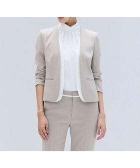 【ベイジ,/BEIGE,】 【洗える】CINDY / ダブルカラージャケット人気、トレンドファッション・服の通販 founy(ファニー) ファッション Fashion レディースファッション WOMEN アウター Coat Outerwear ジャケット Jackets ノーカラージャケット No Collar Leather Jackets インナー Inner ウォッシャブル Washable オケージョン Occasion 洗える Washable カーディガン Cardigan サテン Satin ジャケット Jacket ストレッチ Stretch スーツ Suit ダブル Double デニム Denim ボトム Bottom A/W・秋冬 Aw・Autumn/Winter・Fw・Fall-Winter S/S・春夏 Ss・Spring/Summer NEW・新作・新着・新入荷 New Arrivals おすすめ Recommend 夏 Summer エレガント 上品 Elegant セレモニー Ceremony ビジネス 仕事 通勤 Business |ID:prp329100004519778