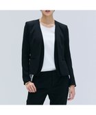 【ベイジ,/BEIGE,】の【洗える】CINDY / ダブルカラージャケット Black x Black|ID: prp329100004519778 ipo3291000000031951800