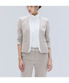 【ベイジ,/BEIGE,】の【洗える】CINDY / ダブルカラージャケット Taupe × White|ID: prp329100004519778 ipo3291000000033463468