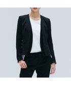 【ベイジ,/BEIGE,】の【洗える】CINDY / ダブルカラージャケット Black x Black|ID: prp329100004519778 ipo3291000000033463470