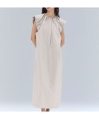 【ベイジ,/BEIGE,】の【洗える/接触冷感/速乾/UVケア対応】BATEAU / フレンチスリーブAラインタックワンピース Beige|ID: prp329100004519779 ipo3291000000031951807