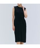 【ベイジ,/BEIGE,】の【洗える】CINDY / クルーネックノースリーブワンピース Black x Black|ID: prp329100004519781 ipo3291000000031951819