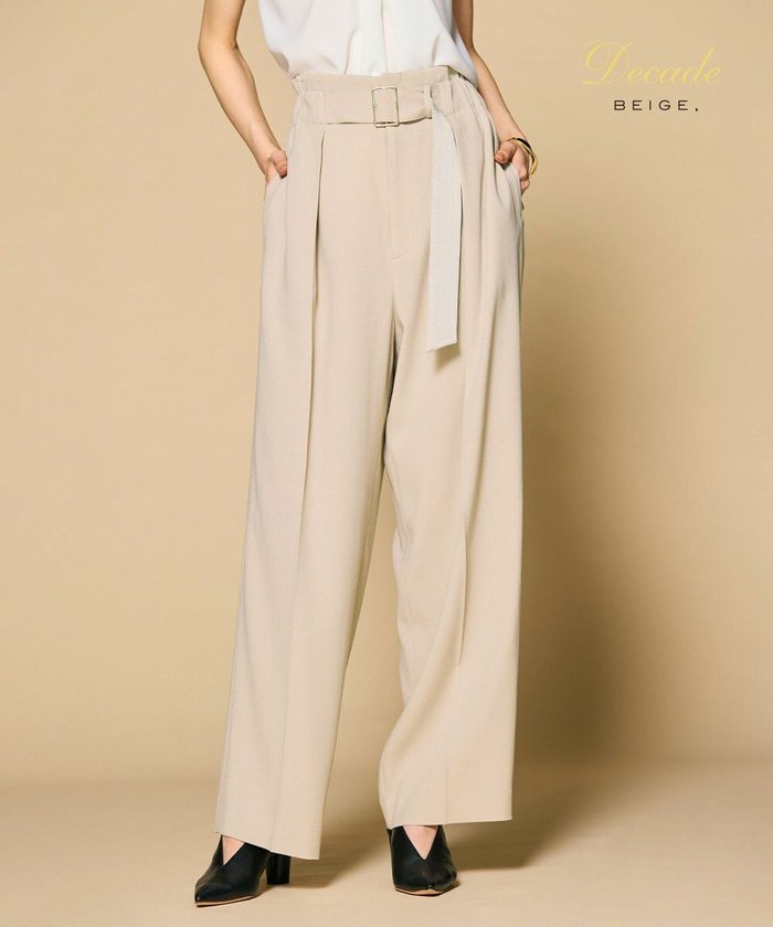 【ベイジ,/BEIGE,】の【洗える】CINDY / ワイドパンツ インテリア・キッズ・メンズ・レディースファッション・服の通販 founy(ファニー) https://founy.com/ ファッション Fashion レディースファッション WOMEN パンツ Pants ウォッシャブル Washable 洗える Washable サテン Satin ジャケット Jacket ストレッチ Stretch スーツ Suit セットアップ Set Up トリミング Trimming 定番 Standard フロント Front ベーシック Basic ポケット Pocket ワイド Wide A/W・秋冬 Aw・Autumn/Winter・Fw・Fall-Winter S/S・春夏 Ss・Spring/Summer NEW・新作・新着・新入荷 New Arrivals おすすめ Recommend 夏 Summer エレガント 上品 Elegant セレモニー Ceremony ビジネス 仕事 通勤 Business |ID: prp329100004519783 ipo3291000000031951824