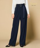 【ベイジ,/BEIGE,】の【洗える】CINDY / ワイドパンツ Navy|ID: prp329100004519783 ipo3291000000031951827