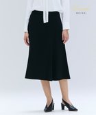 【ベイジ,/BEIGE,】の【洗える】CINDY / フレアスカート Black x Black|ID: prp329100004519786 ipo3291000000031951842
