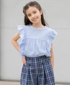 【組曲 / KIDS/KUMIKYOKU】の【110-140㎝】フリフリフリル チュニック サックスブルー系|ID: prp329100004520388 ipo3291000000031961622