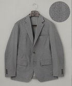 【五大陸/gotairiku / MEN】の圧倒的清涼感・8つの夏機能【接触冷感/通気性/軽量/撥水…等】クールドッツ セットアップジャケット_ヘリンボーンプリント(25年モデル) ライトグレー_ヘリンボーン柄|ID: prp329100004520393 ipo3291000000031961738