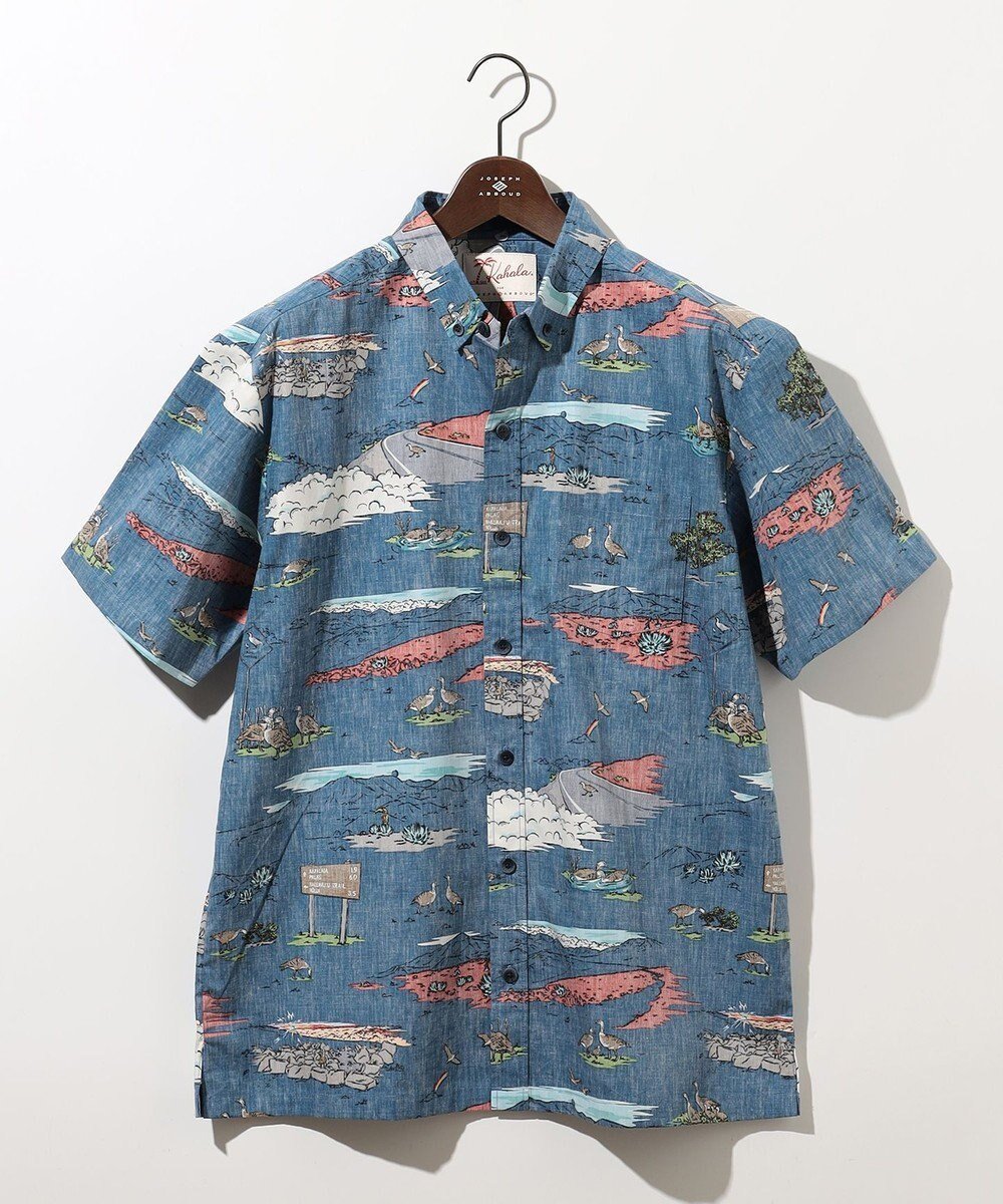 【ジョセフ アブード/JOSEPH ABBOUD / MEN】の【老舗アロハブランドとのコラボレーション】KAHALA ALOHAシャツ インテリア・キッズ・メンズ・レディースファッション・服の通販 founy(ファニー) 　ファッション　Fashion　メンズファッション　MEN　トップス・カットソー　Tops/Tshirt/Men　シャツ　Shirts　アクセサリー　Accessories　アロハ　Aloha　春　Spring　シューズ　Shoes　シンプル　Simple　ジャケット　Jacket　スニーカー　Sneakers　スラックス　Slacks　ビーチ　Beach　ブロード　Broad　プリント　Print　モチーフ　Motif　リゾート　Resort　リラックス　Relax　S/S・春夏　Ss・Spring/Summer　夏　Summer　ビジネス 仕事 通勤　Business　ハレアカラ国立公園|ID: prp329100004520396 ipo3291000000031961767