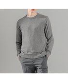 【ジョゼフ オム/JOSEPH HOMME / MEN】の【洗える】ハイツイストコード クルーネックニット グレー系|ID: prp329100004520398 ipo3291000000031961840
