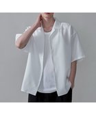 【ウィゴー/WEGO / MEN】の【速乾/しわになりにくい/MLサイズ展開】ドライポリオープンカラーシャツ(SS) 人気、トレンドファッション・服の通販 founy(ファニー) ファッション Fashion メンズファッション Fashion for Men トップス・カットソー Cut & Sew Tops メンズシャツ Shirts 春 Spring シンプル Simple, Minimal スマホ Smartphone, Mobile Device スラックス Slacks, Dress Pants タンク Tank Top, Sleeveless Top トレンド Trend, Trending Now ベーシック Basic, Essential 半袖 Short Sleeve, Half Sleeve 無地 Plain, Solid Color S/S・春夏 SS, Spring/Summer, Warm Season プチプライス・低価格 Affordable / Budget Price おすすめ Recommended / Our Picks 夏 Summer thumbnail ホワイト|ID: prp329100004520399 ipo3291000000034991423