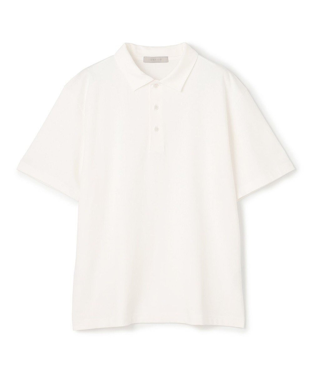 【アンフィーロ/UNFILO / MEN】の【吸水速乾/接触冷感】快適さらさら冷感POLO インテリア・キッズ・メンズ・レディースファッション・服の通販 founy(ファニー) 　ファッション　Fashion　メンズファッション　MEN　トップス・カットソー　Tops/Tshirt/Men　シャツ　Shirts　ポロシャツ　Polo Shirts　インナー　Inner　春　Spring　コンパクト　Compact　吸水　Water Absorption　ジャケット　Jacket　チェーン　Chain　ポロシャツ　Polo Shirt　S/S・春夏　Ss・Spring/Summer　NEW・新作・新着・新入荷　New Arrivals　夏　Summer　ホワイト|ID: prp329100004520401 ipo3291000000031962074