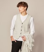【ジョセフ アブード/JOSEPH ABBOUD / MEN】の【洗える】ストローヤーン ニット ベスト 人気、トレンドファッション・服の通販 founy(ファニー) ファッション Fashion メンズファッション MEN トップス・カットソー Tops/Tshirt/Men ニット Knit Tops ベスト/ジレ Gilets/Vests コーティング Coating ジャケット Jacket ベスト Vest ミドル Middle 夏 Summer 春 Spring S/S・春夏 Ss・Spring/Summer 洗える Washable thumbnail ライトグレー系|ID: prp329100004520404 ipo3291000000031962114