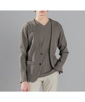 【ジョゼフ オム/JOSEPH HOMME / MEN】のテックリブストレッチ ノーカラー・カットソージャケット 人気、トレンドファッション・服の通販 founy(ファニー) ファッション Fashion メンズファッション MEN トップス・カットソー Tops/Tshirt/Men カーディガン Cardigans おすすめ Recommend アンサンブル Ensemble インナー Inner カーディガン Cardigan ジャケット Jacket パッチ Patch フロント Front ポケット Pocket エレガント 上品 Elegant 夏 Summer 春 Spring S/S・春夏 Ss・Spring/Summer 無地 Plain Color |ID:prp329100004520406