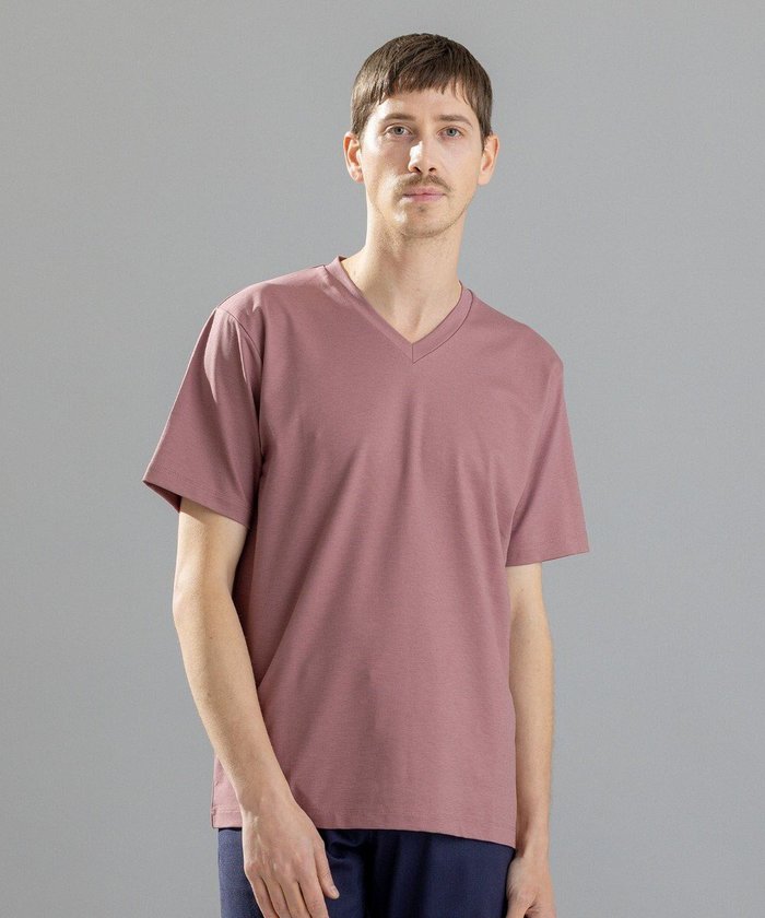 【ジョゼフ オム/JOSEPH HOMME / MEN】のコンパクトストレッチジャージー VネックTシャツ インテリア・キッズ・メンズ・レディースファッション・服の通販 founy(ファニー) https://founy.com/ ファッション Fashion メンズファッション MEN トップス・カットソー Tops/Tshirt/Men シャツ Shirts カットソー Cut And Sew シンプル Simple ジャージー Jersey ストレッチ Stretch トレンド Trend ベーシック Basic レギュラー Regular エレガント 上品 Elegant 半袖 Short Sleeve 夏 Summer 春 Spring S/S・春夏 Ss・Spring/Summer |ID: prp329100004520409 ipo3291000000031962195