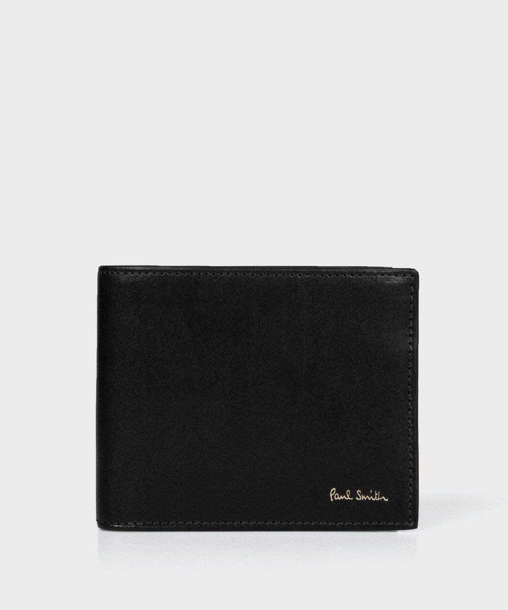 【ポールスミス/Paul Smith / MEN】のベジタン 2つ折り財布 インテリア・キッズ・メンズ・レディースファッション・服の通販 founy(ファニー) 　ファッション　Fashion　メンズファッション　MEN　イタリア　Italy　コイン　Coin　財布　Wallet　トラベル　Travel　ポケット　Pocket　メンズ　Mens　モチーフ　Motif　ブラック|ID: prp329100004520411 ipo3291000000031962217