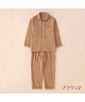 【ウチノ/UCHINO / MEN】のマシュマロガーゼカラーメンズパジャマ 人気、トレンドファッション・服の通販 founy(ファニー) ファッション Fashion メンズファッション MEN クラシカル Classical 吸水 Water Absorption シンプル Simple スタンダード Standard バランス Balance パイピング Piping パジャマ Pajamas プレミアム Premium メンズ Mens |ID:prp329100004520416